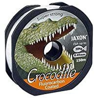Jaxon Hilo de pesca Crocodile FLUOROCARBON revestido- 2 x 150 m- bobina monofilamento